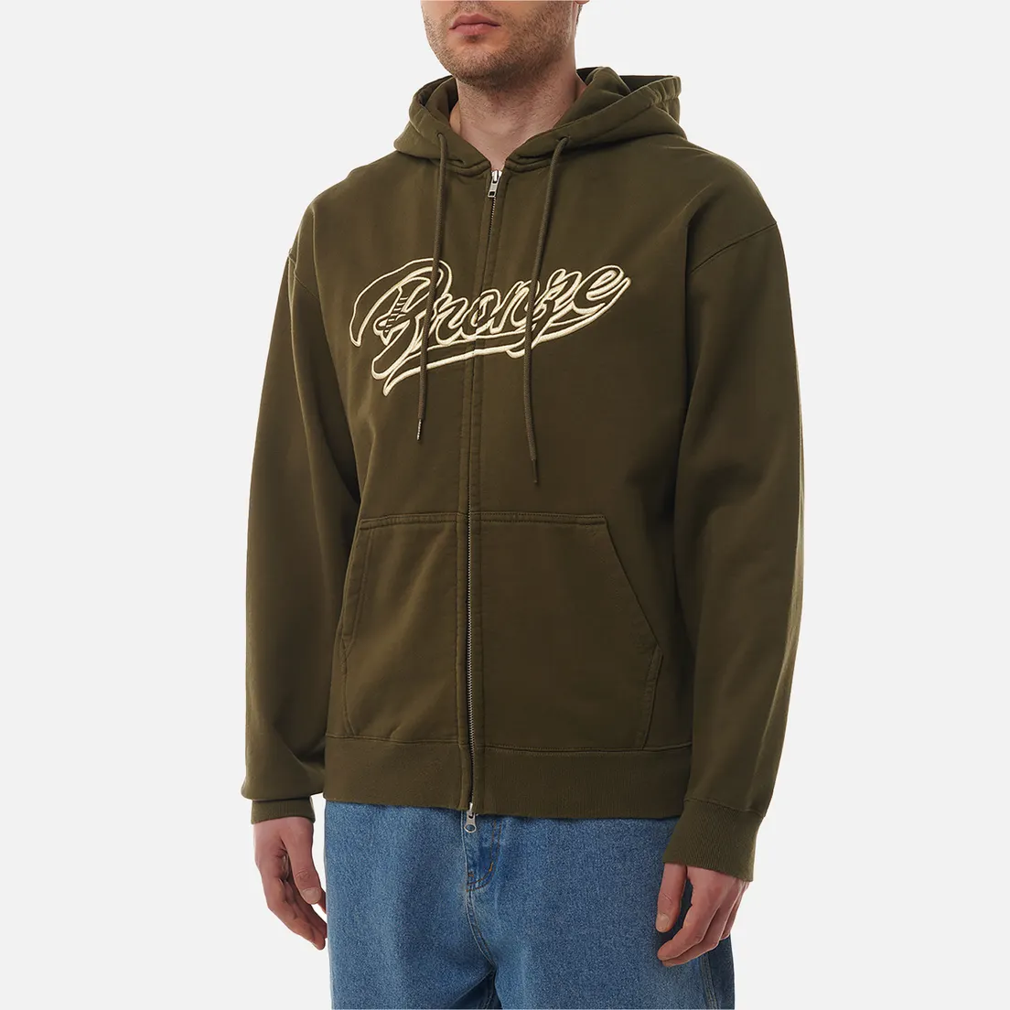 Bronze 56K Мужская толстовка Sports Zip Hoodie