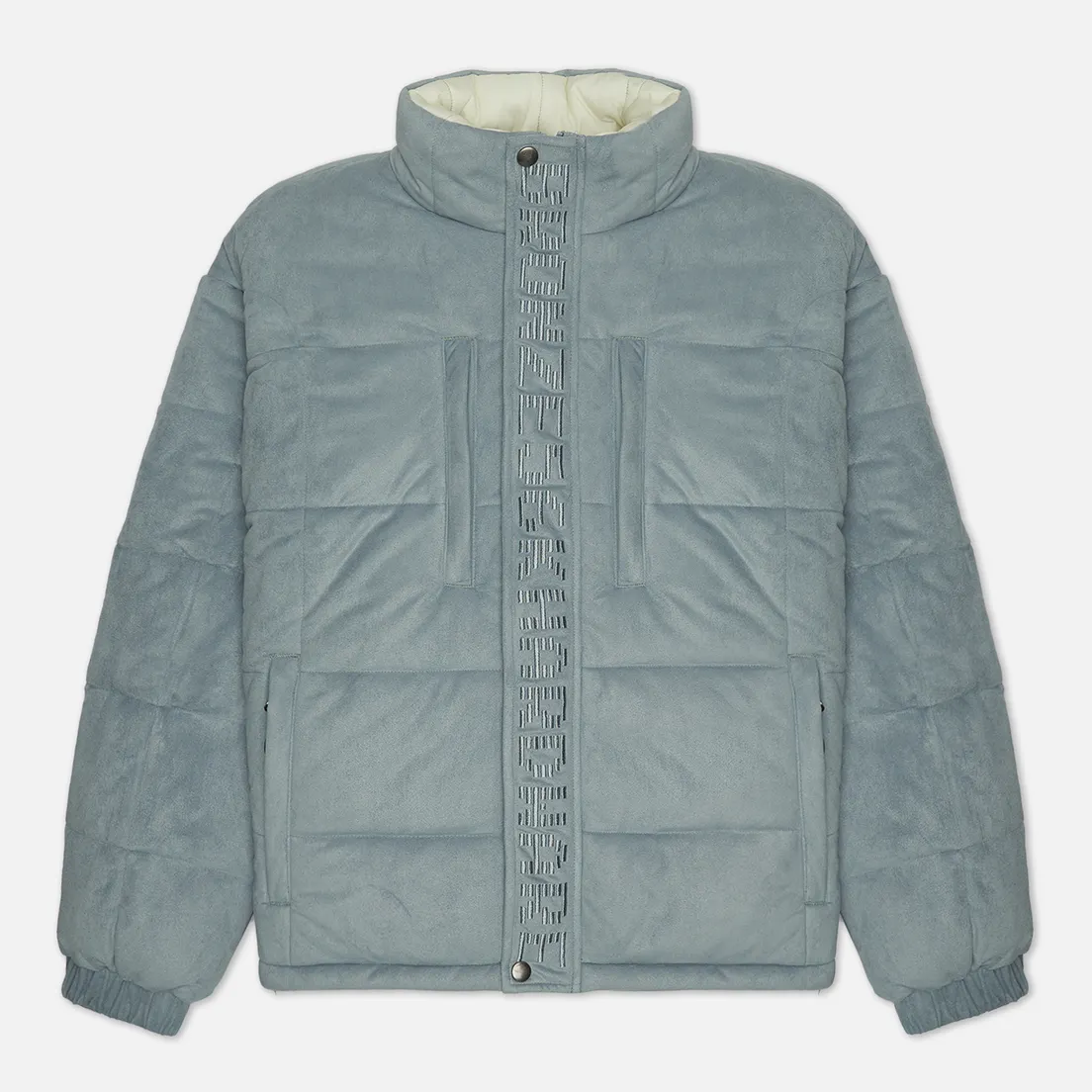 Bronze 56K Мужской пуховик Faux Suede Puffer