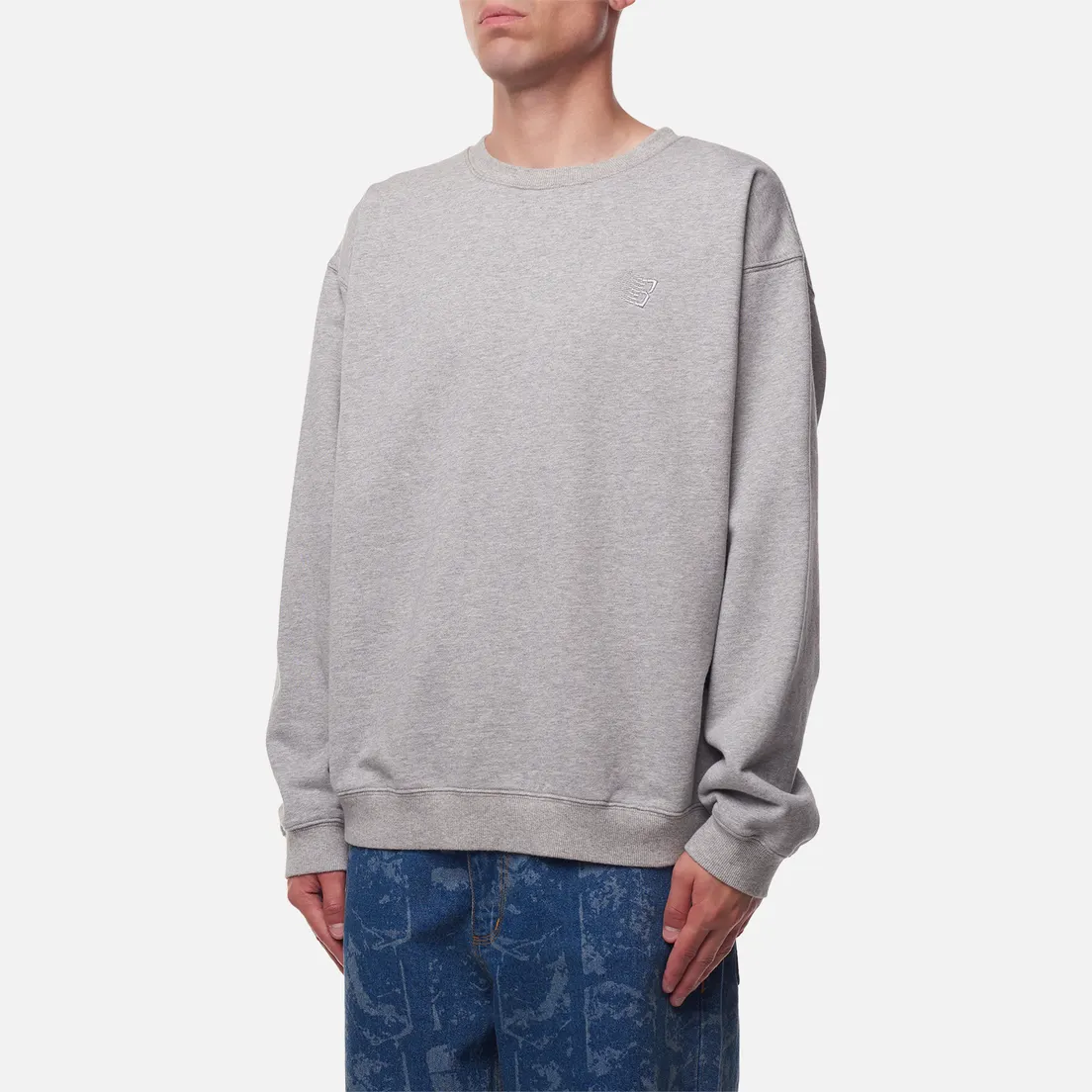 Bronze 56K Мужская толстовка Logo Crew Neck