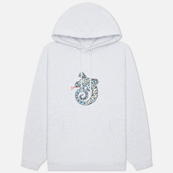 Мужская толстовка Bronze 56K LZRD Hoody Ash Grey