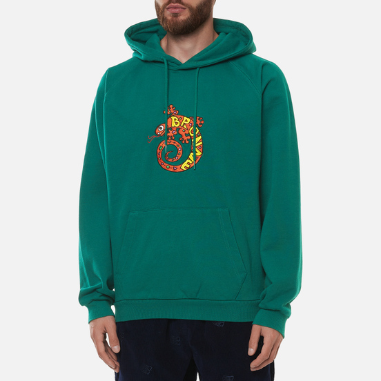 Мужская толстовка Bronze 56K LZRD Hoody Emerald