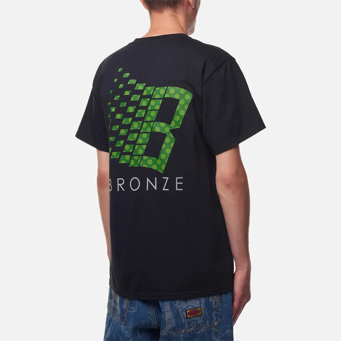 Bronze 56K Мужская футболка Polka Dot Logo