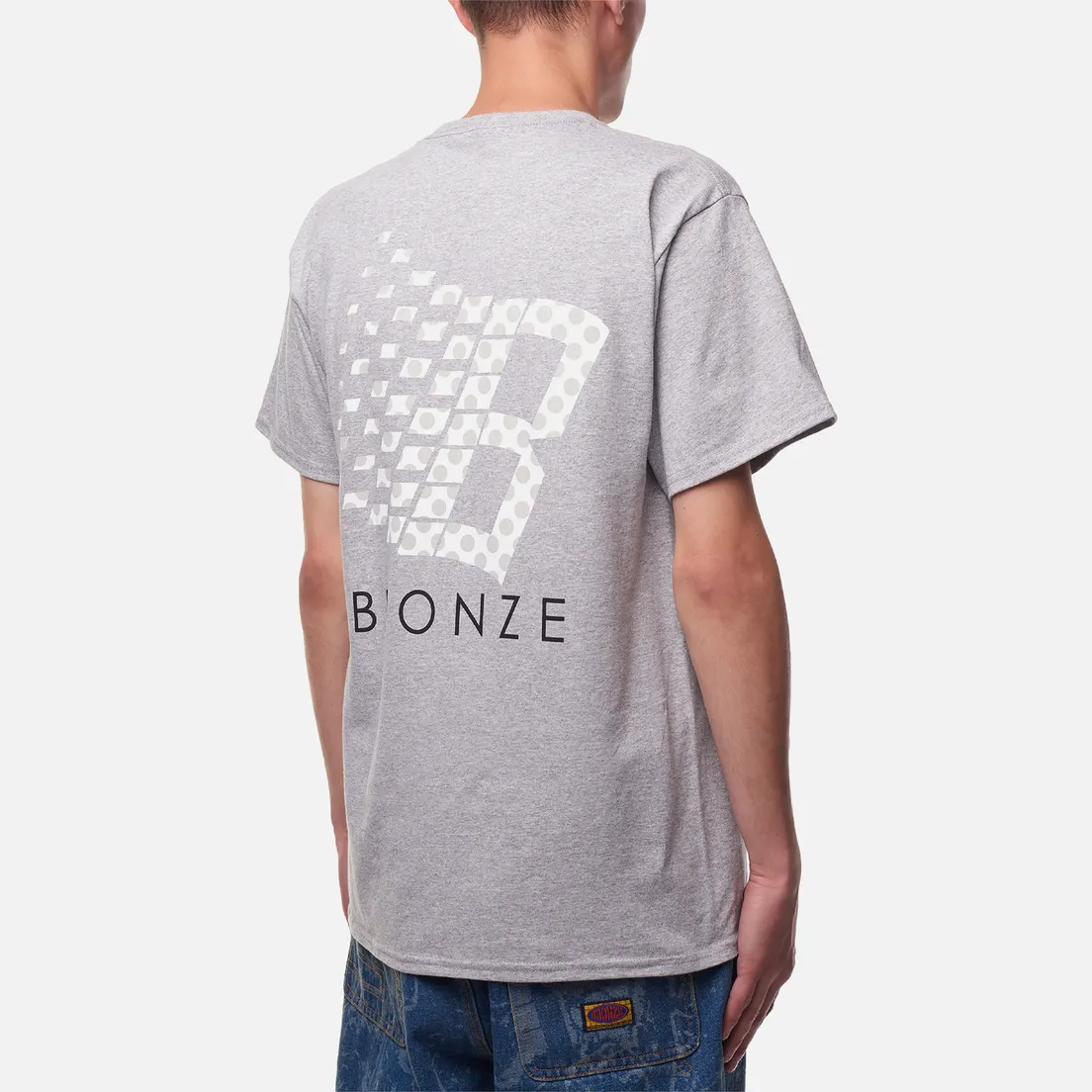 Bronze 56K Мужская футболка Polka Dot Logo