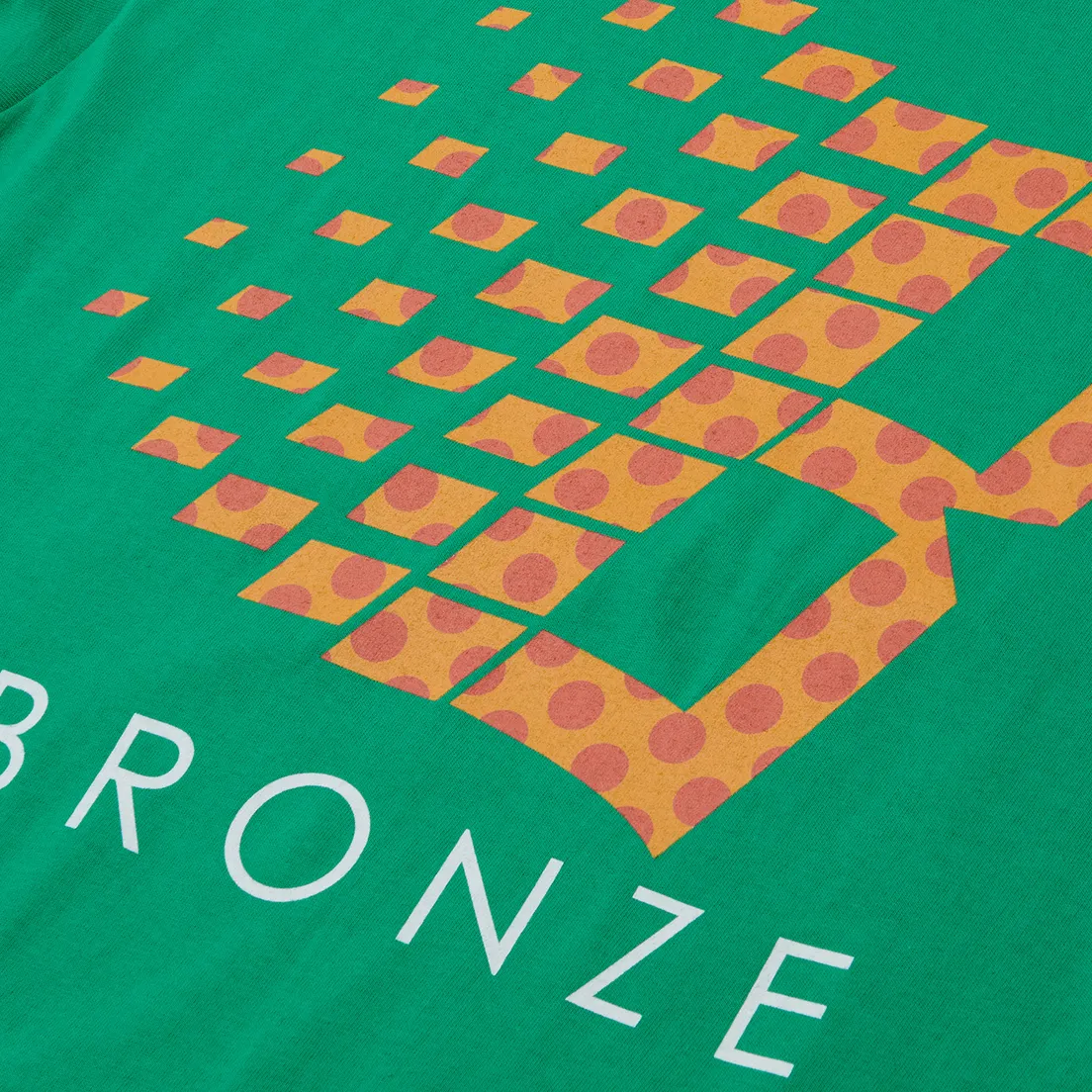 Bronze 56K Мужская футболка Polka Dot Logo