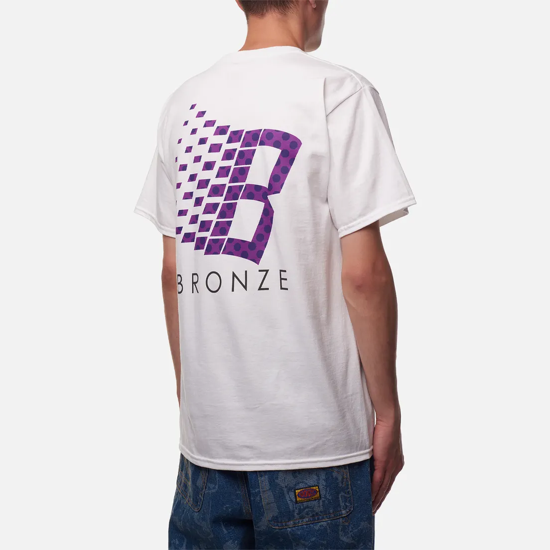 Bronze 56K Мужская футболка Polka Dot Logo