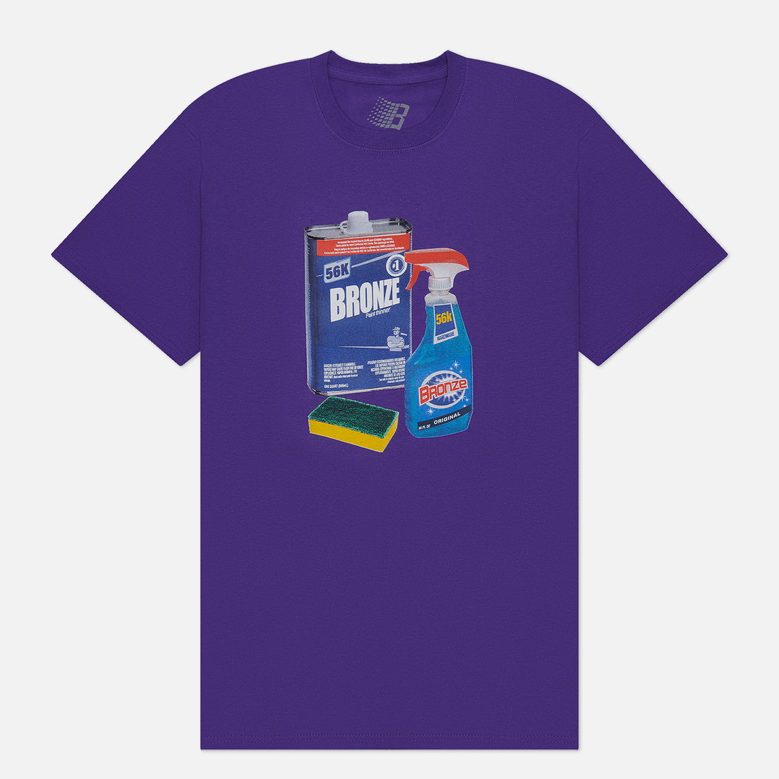 Bronze 56K Мужская футболка Paint Thinner