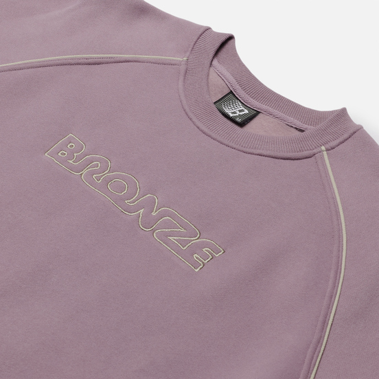 Мужская толстовка Bronze 56K Pipe Crew Light Purple