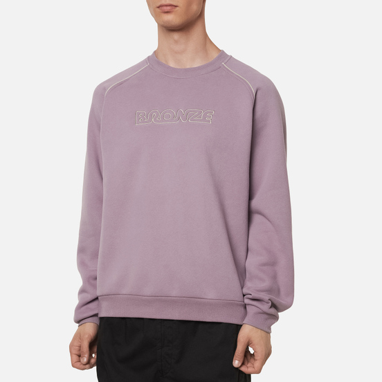 Мужская толстовка Bronze 56K Pipe Crew Light Purple