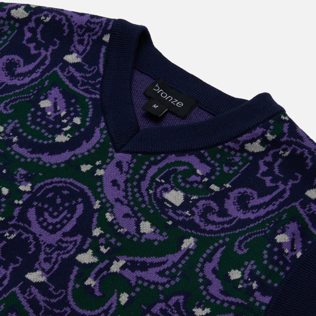 Bronze 56K Мужской жилет Paisley