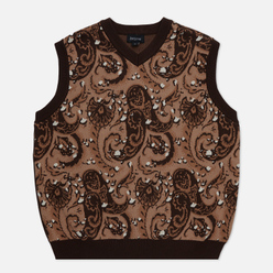Bronze 56K Мужской жилет Paisley