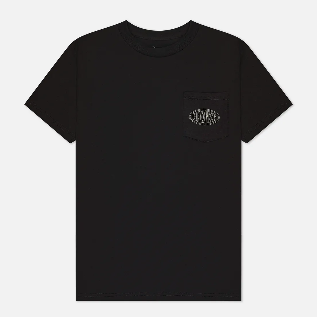 Bronze 56K Мужская футболка Reflective Oval Pocket