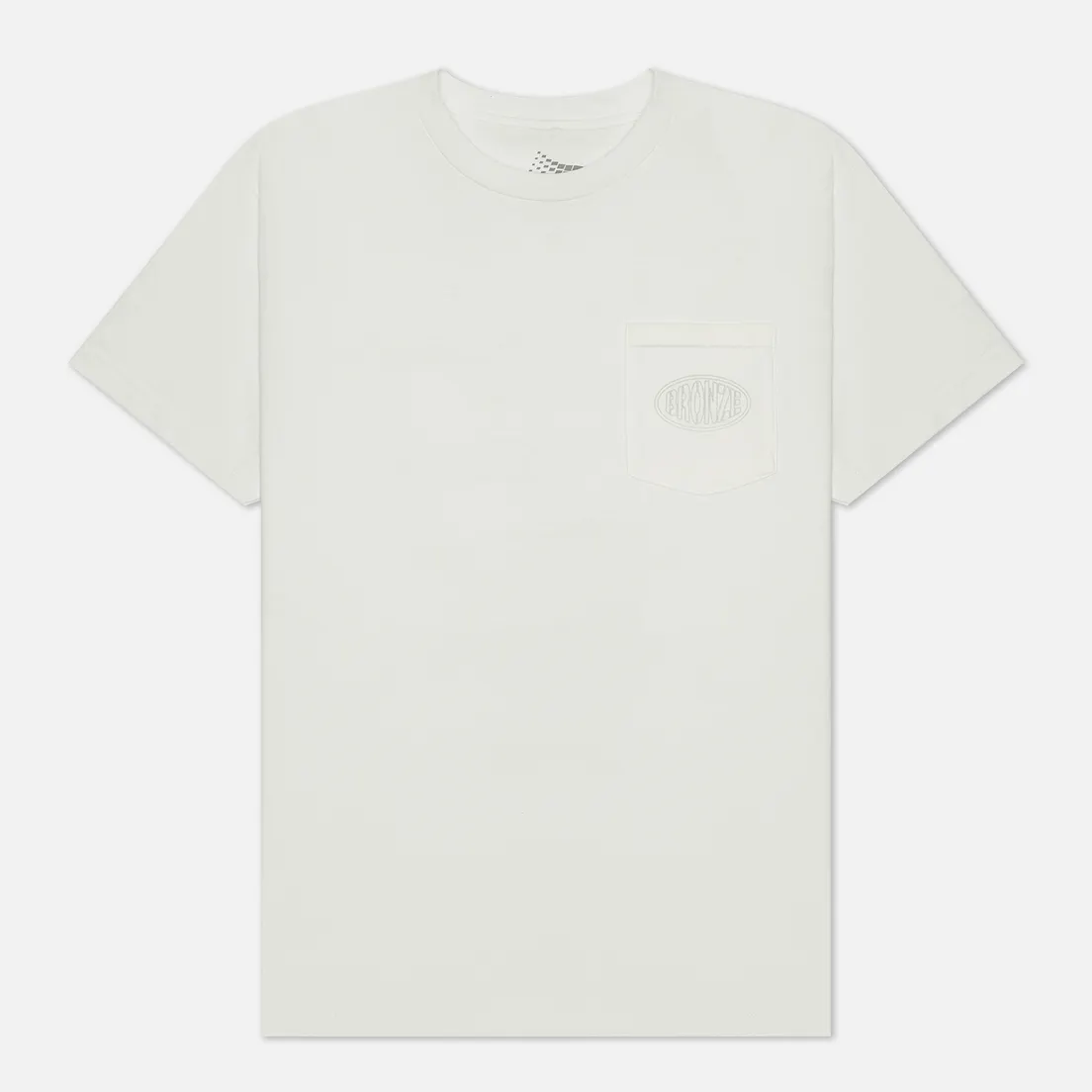 Bronze 56K Мужская футболка Reflective Oval Pocket