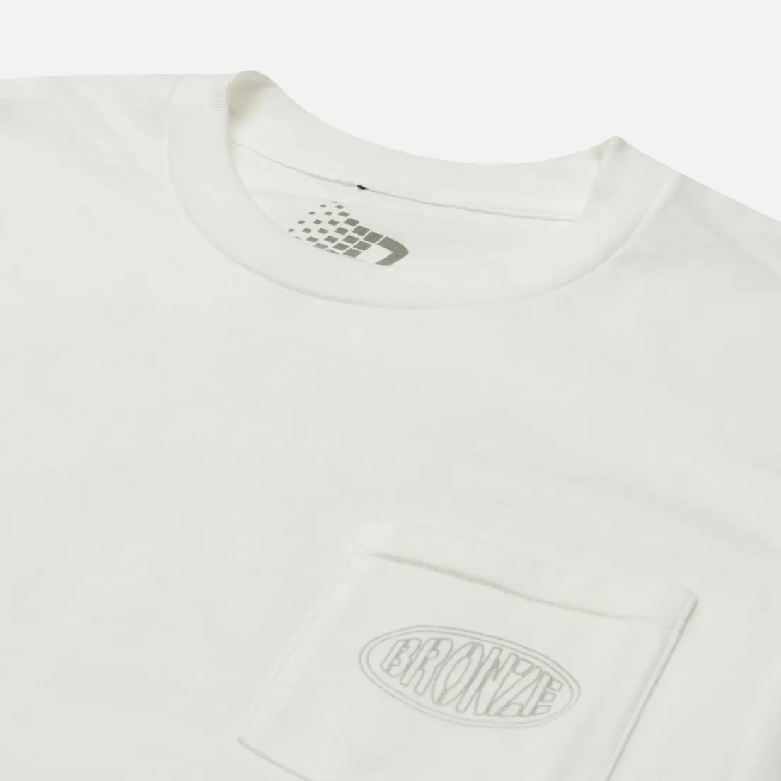 Bronze 56K Мужская футболка Reflective Oval Pocket