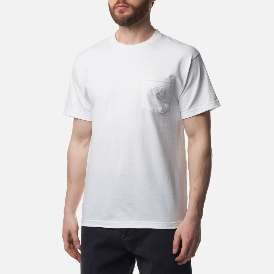 Bronze 56K Мужская футболка Reflective Oval Pocket