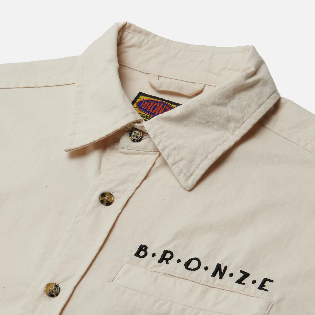 Bronze 56K Мужская рубашка Ripstop Button Up