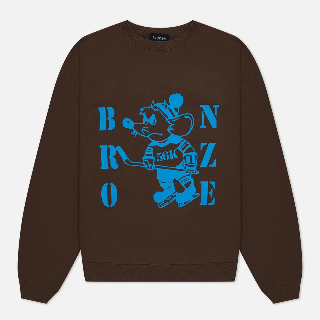 Bronze 56K Мужская толстовка Rat Crew Neck