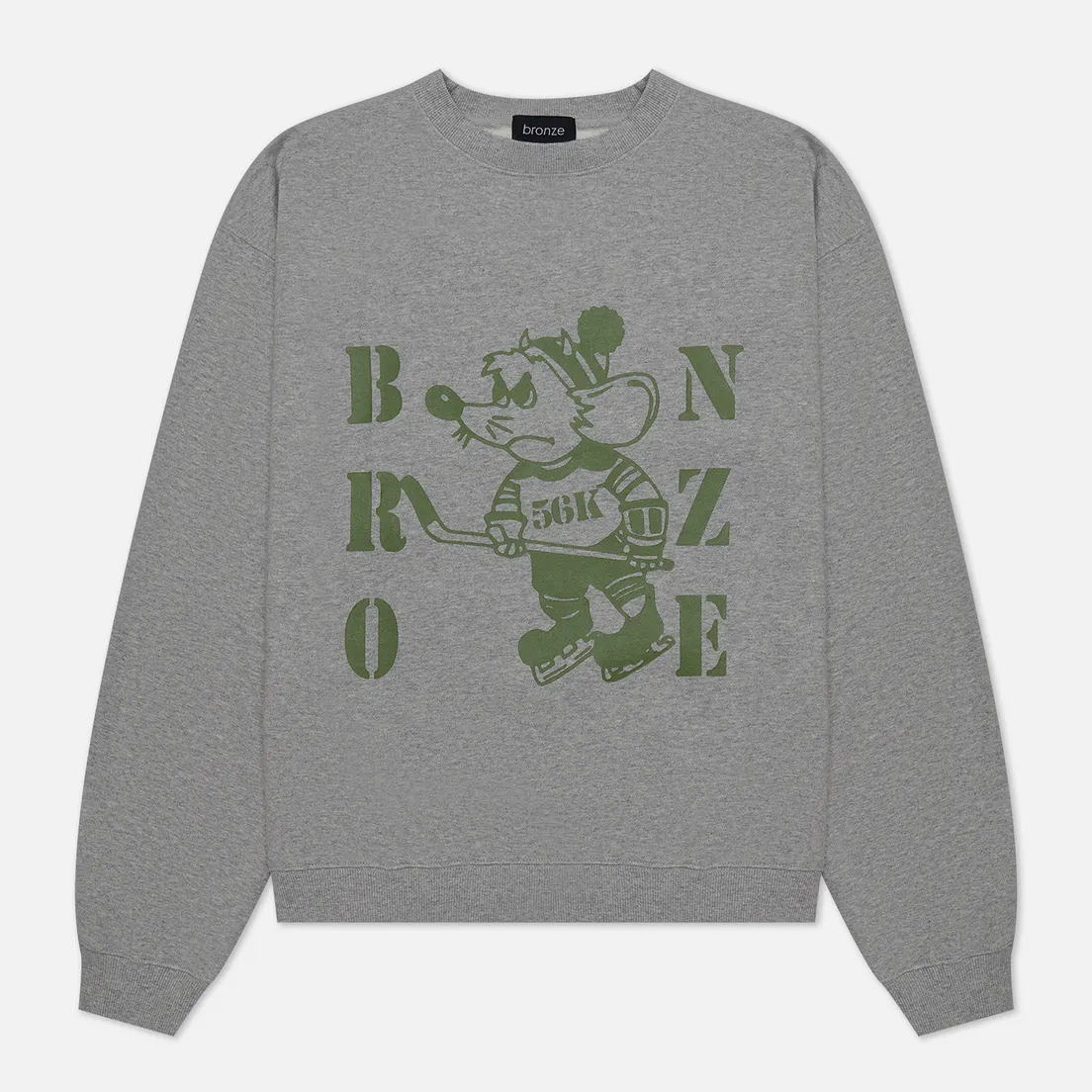 Bronze 56K Мужская толстовка Rat Crew Neck
