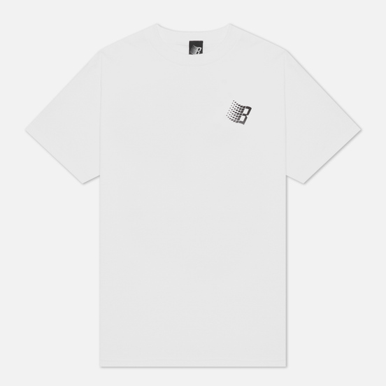 Мужская футболка Bronze 56K Smiley B Logo White