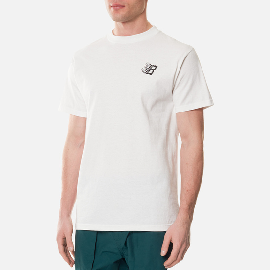 Мужская футболка Bronze 56K Smiley B Logo White