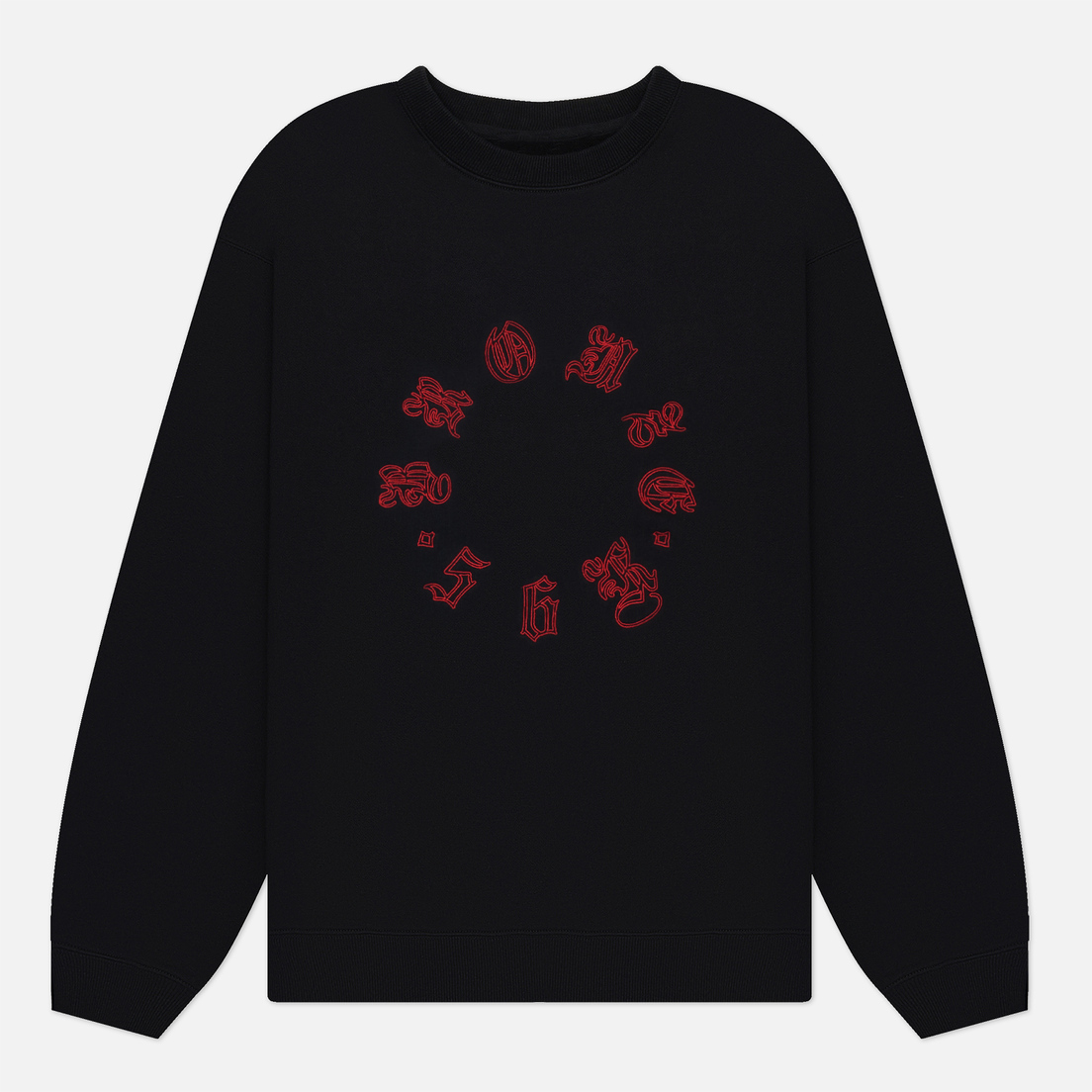 Bronze 56K Мужская толстовка Old E Circle Crew Neck