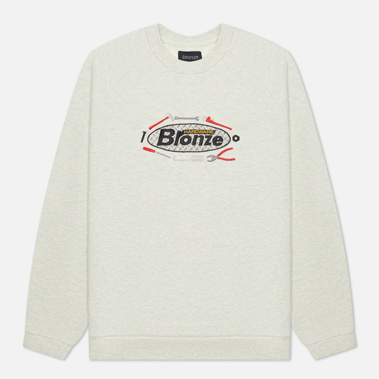 Мужская толстовка Bronze 56K Tool Time Crew Neck Ash Grey