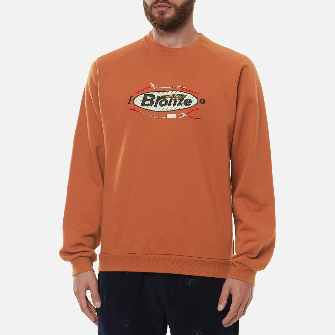 Bronze 56K Мужская толстовка Tool Time Crew Neck