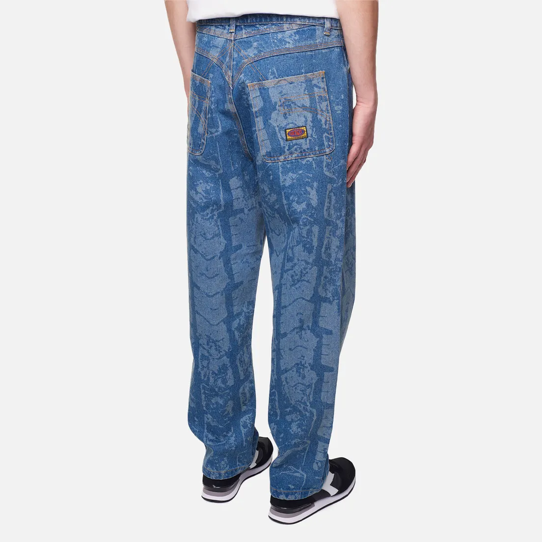 Bronze 56K Мужские джинсы Tire Track Denim