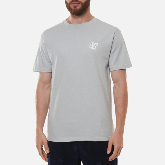 Мужская футболка Bronze 56K VX B Logo Silver