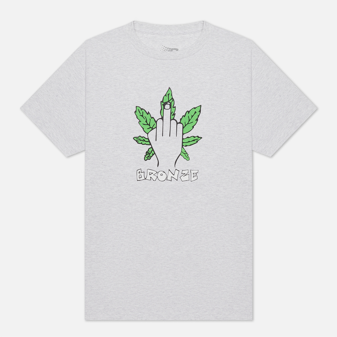 Bronze 56K Мужская футболка Weed Finger