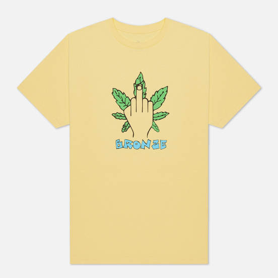Мужская футболка Bronze 56K Weed Finger Banana