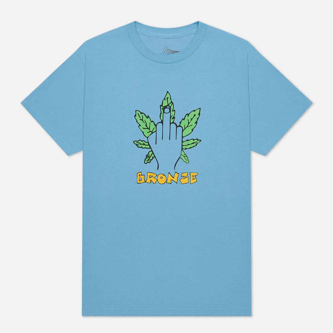 Bronze 56K Мужская футболка Weed Finger