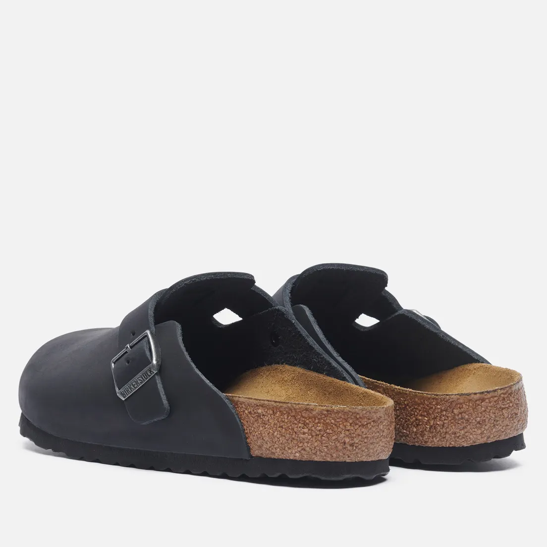 Birkenstock Сандалии Boston Natural Leather Oiled