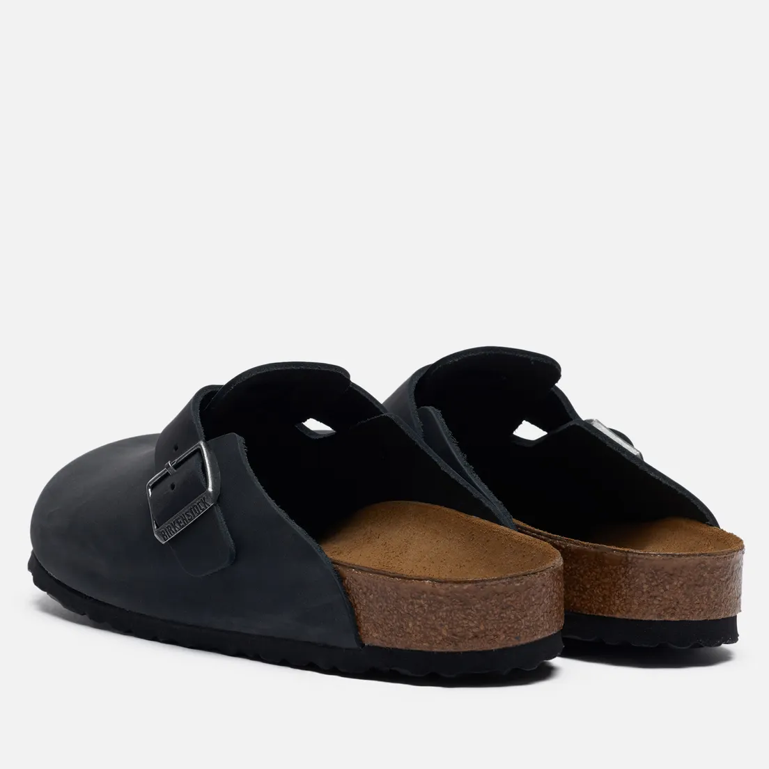 Birkenstock Мужские сандалии Boston Natural Leather Oiled