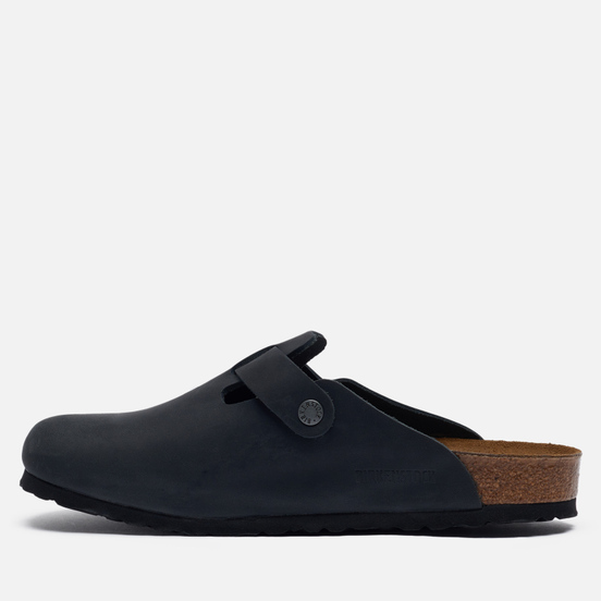 Сандалии Birkenstock Boston Leather Black