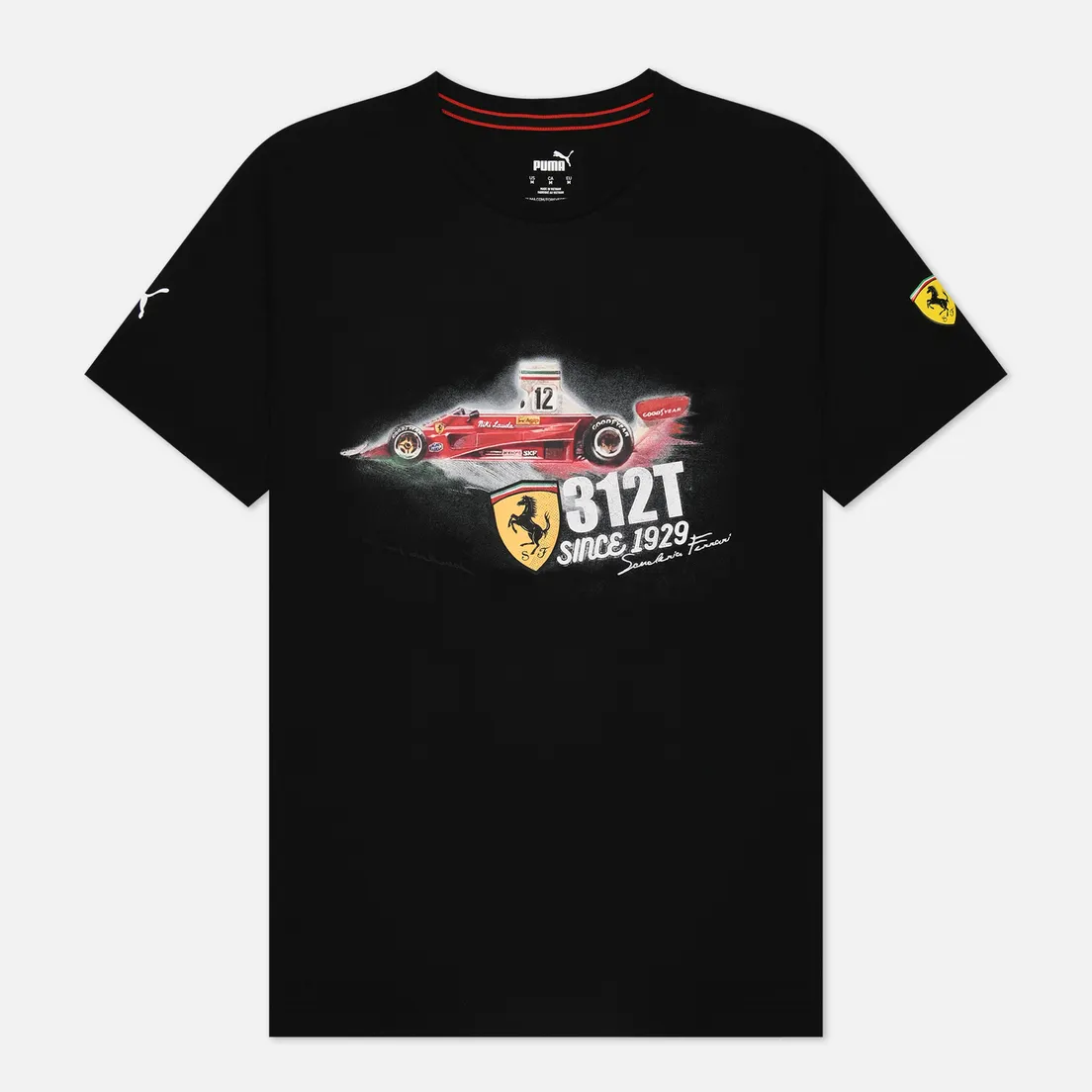 Puma Мужская футболка x Scuderia Ferrari Race Vintage Graphic