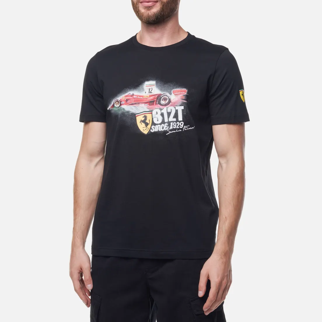 Puma Мужская футболка x Scuderia Ferrari Race Vintage Graphic