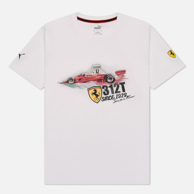 Мужская футболка Puma x Scuderia Ferrari Race Vintage Graphic