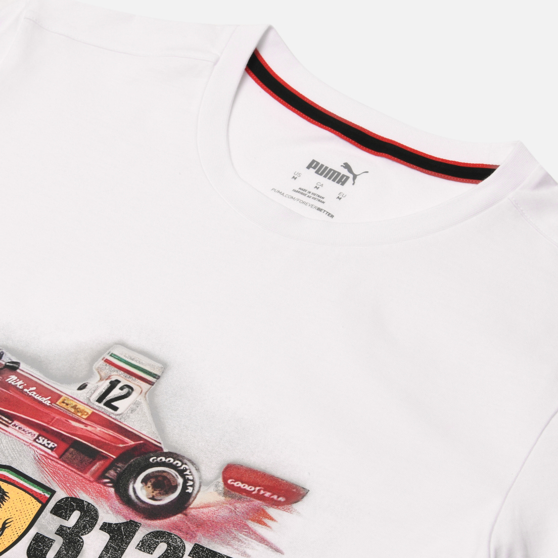 Puma Мужская футболка x Scuderia Ferrari Race Vintage Graphic