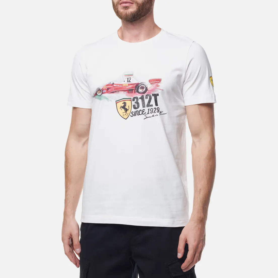 Puma Мужская футболка x Scuderia Ferrari Race Vintage Graphic