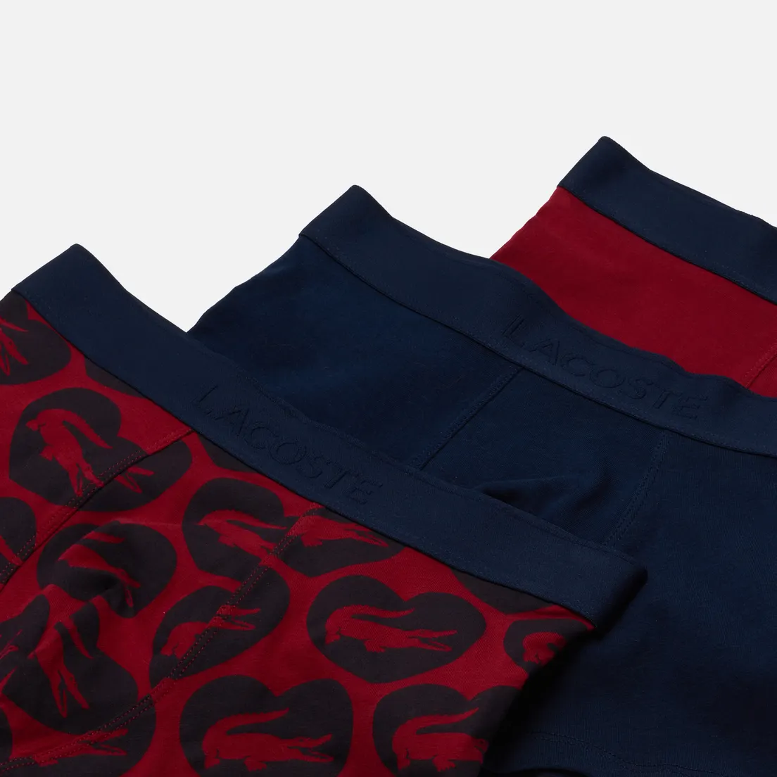 Lacoste Underwear Комплект мужских трусов 3-Pack Boxers Saint Valentine's
