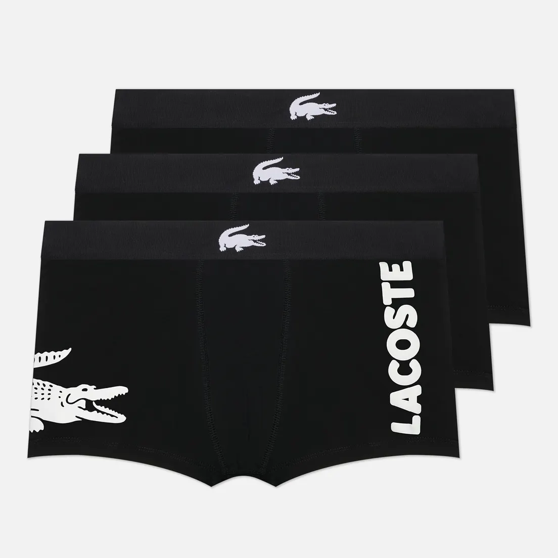Lacoste Underwear Комплект мужских трусов 3-Pack Stretch Cotton Trunks