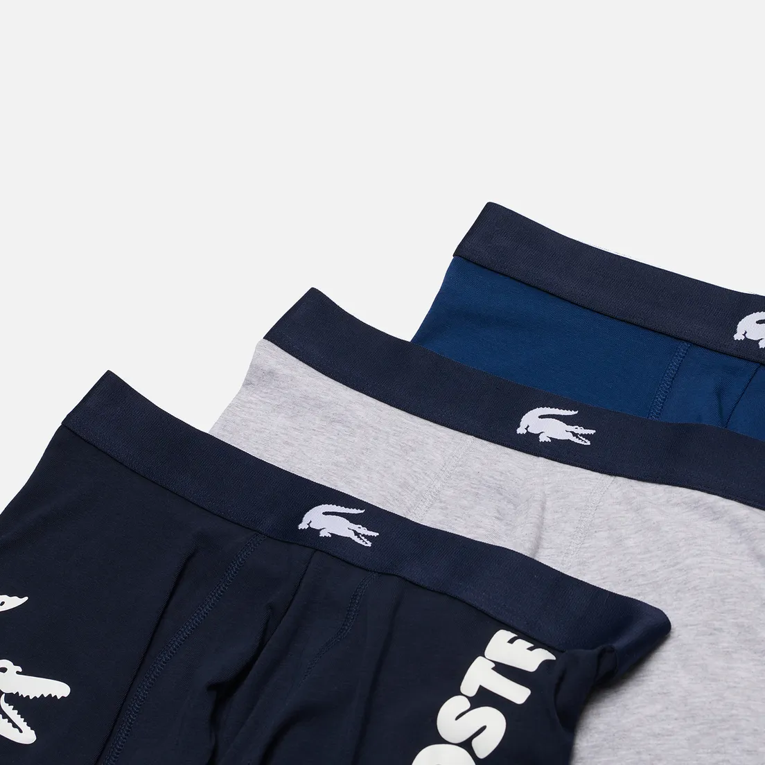 Lacoste Underwear Комплект мужских трусов 3-Pack Stretch Cotton Trunks