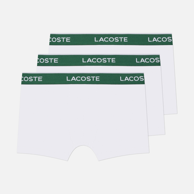 Комплект мужских трусов Lacoste Underwear Trunks 3-Pack