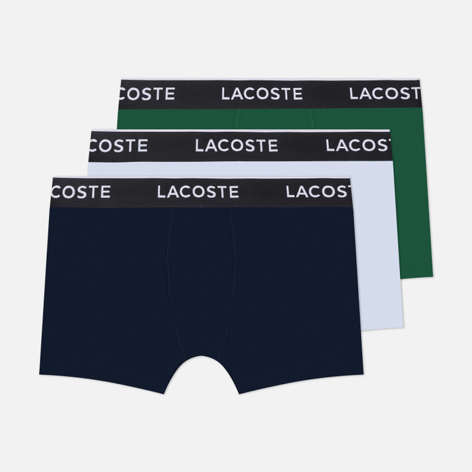 Комплект мужских трусов Lacoste Underwear Trunks 3-Pack