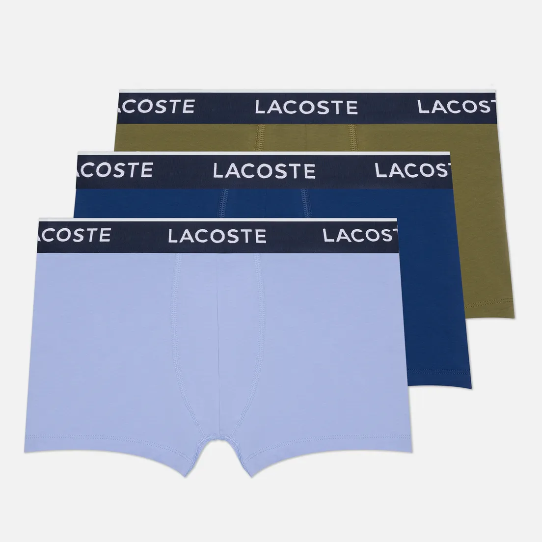 Lacoste Underwear Комплект мужских трусов Trunks 3-Pack