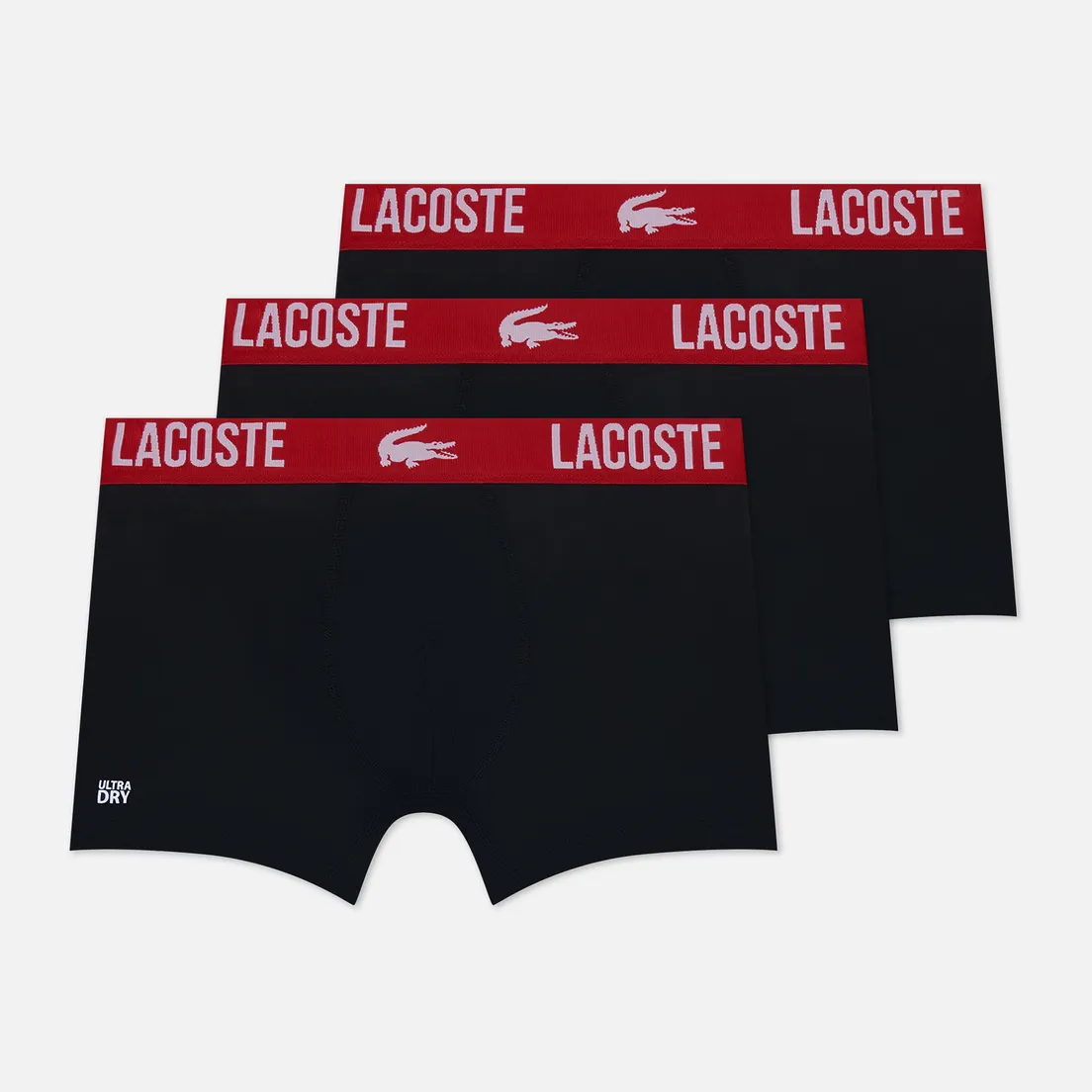 Lacoste Underwear Комплект мужских трусов 3-Pack Microfiber Boxer Brief