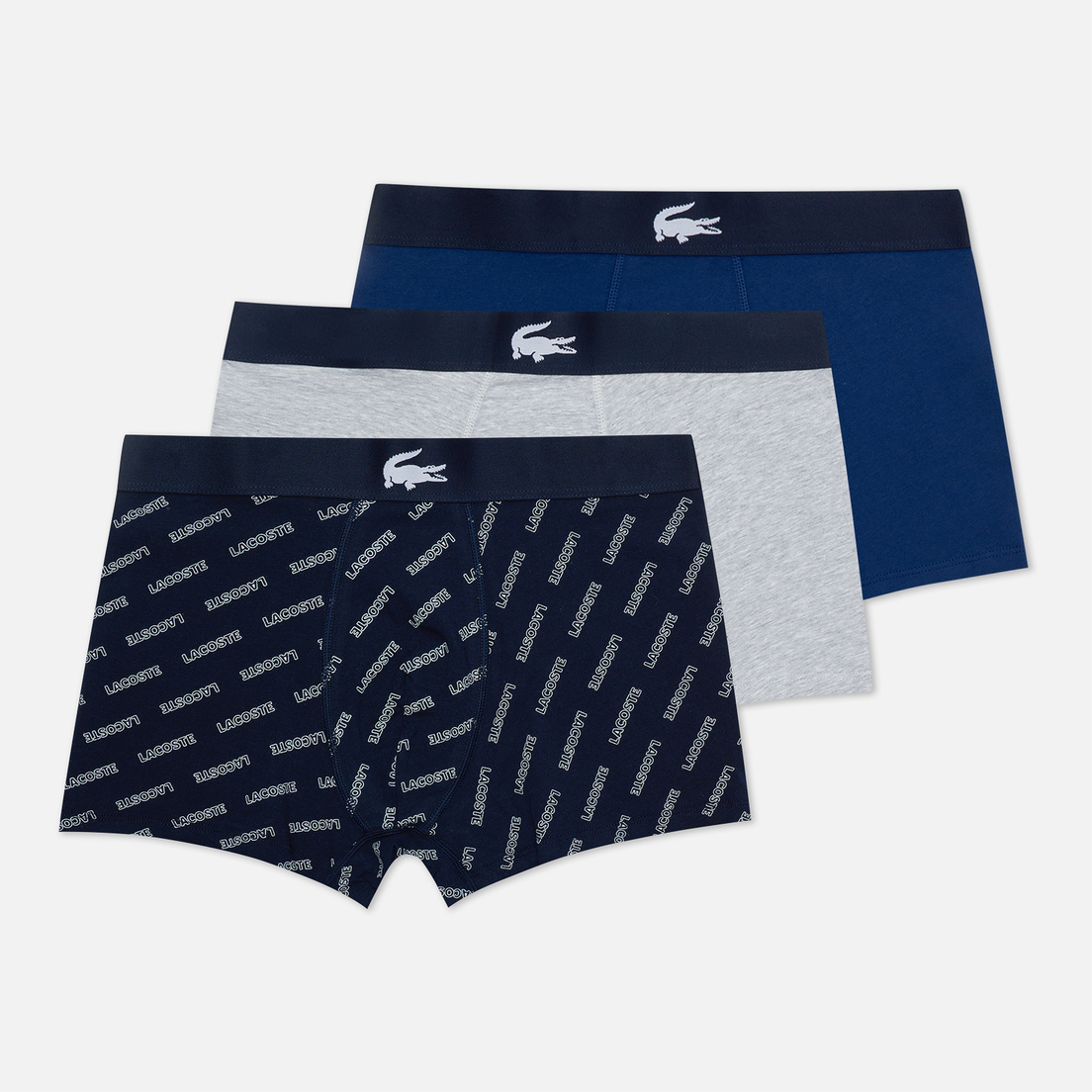 Lacoste Underwear Комплект мужских трусов 3-Pack Boxer Brief Casual