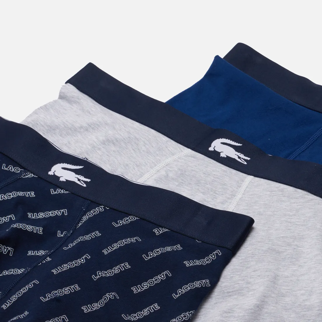 Lacoste Underwear Комплект мужских трусов 3-Pack Boxer Brief Casual