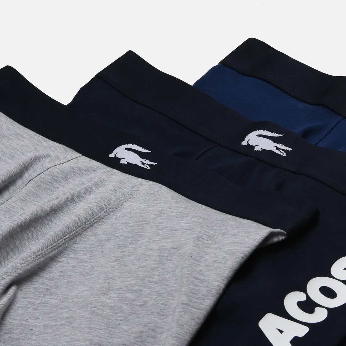 Lacoste Underwear Комплект мужских трусов 3-Pack Mismatched Trunk