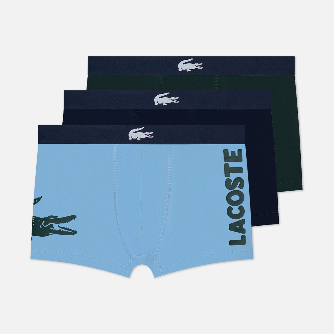 Lacoste Underwear Комплект мужских трусов 3-Pack Mismatched Trunk